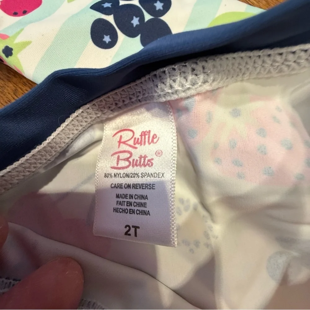 Ruffle Butts one piece